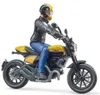 Bruder Motorrad Ducati Scrambler mit Fahrer Produktbild-Vorschau 5