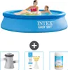 Intex okrągły nadmuchiwany basen Easy Set - 244 x 61 cm - Podgląd zdjęcia produktu 1