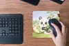 MuchoWow® Mauspad Mousepad Dschungel - Panda - Rebe 20x20 Produktbild-Vorschau 4