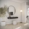 Selsey Ovarlo - Comodino sospeso con 2 cassetti, nero, 113 Anteprima dell’immagine prodotto 3