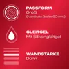 Durex Gefühlsecht XXL, Männliches Kondom, weich, Produktbild-Vorschau 3