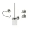 Lenz NOA Bad-Accessoire Set Nickel matt WC-Bürstengarnitur, Produktbild-Vorschau 1