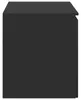 Armoire de salle de bain murale vidaXL, noire, 62,5 x 44,5 Voir les images du produit 4