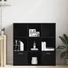 Maison Exclusive - Boekenkast, zwart, eikenlook, 98x29x97,5 Productafbeelding-voorbeeld 3