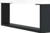 vidaXL Panca per scarpe bianco lucido 102x35x55 cm Anteprima dell’immagine prodotto 8
