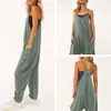 ASKSA Dámský letní overal bez rukávů Baggy Oversize Casual Náhled obrázku produktu 3