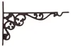 Wandhaken Gusseisen 35 cm antik braun stabil Gartenhaken Produktbild-Vorschau 7