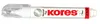 Kores 83301, Bílá, Kov, Obchodní balení, 12 kusů Náhled obrázku produktu 2