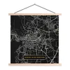 MuchoWow® Textilposter Deutschland - Schwarz und Gold - Produktbild-Vorschau 1