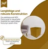 Best For Home | Würfel Pouf Hocker | Senfgelb Poof Produktbild-Vorschau 3