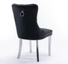 Eetkamerstoelen, set van 2, fluwele bekleding, massief Productafbeelding-voorbeeld 5