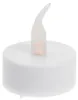 confezione di 4 candele LED mini con batteria Hobley Bianco Anteprima dell’immagine prodotto 2