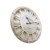 Rebecca Mobili Horloge murale avec chiffres romains en bois Voir les images du produit 5