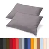 Doppelpack Classic Line Bezug 40x70 dunkelgrau Baumwolle Produktbild-Vorschau 2