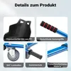 Hulajnoga z siedziskiem Wiltec niebieska, regulowane Podgląd zdjęcia produktu 11