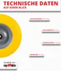 Grafner Schubkarrenrad pannensicher Vollgummi, 4.80/4.00-8 Produktbild-Vorschau 4