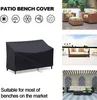 Schutzhülle Gartenbank 163x66x89cm Abdeckhaube Bank 3 Produktbild-Vorschau 5