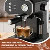 Zimilo Halbautomatische Espressomaschine mit Dampfdüse, Produktbild-Vorschau 4