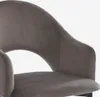 Sedia moderna in velluto con braccioli per sala da pranzo e Anteprima dell’immagine prodotto 11