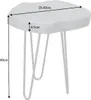 Beistelltisch 43cm Design Tisch Modern Wohnzimmer JETZT Produktbild-Vorschau 7