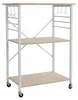Relaxdays 4052025848231, 3 pół., Naturalne drewno, Biały, Podgląd zdjęcia produktu 8