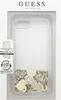 Guess Hardcase für iPhone 7 8 SE 2020 gold Glitter Heartz Produktbild-Vorschau 1