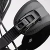 A close-up view of a black snowboard binding strap and buckle. Podgląd zdjęcia produktu