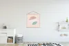 MuchoWow® Textilposter Sommer - Tennisball - Pastell 60x60 Produktbild-Vorschau 2