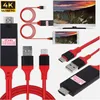 USB-C zu HDTV HDMI Adapter Kabel Stecker Rot bis zu 4K 2K Produktbild-Vorschau 8