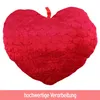 Herz Plüschkissen "I love you" - ca. 25 x 28 cm Produktbild-Vorschau 5