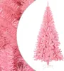 vidaXL Arbre de Noël artificiel avec support rose 180 cm Voir les images du produit 6