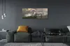 Glasbilder 125x50 Wandkunst Einhorn Wolken Produktbild-Vorschau 4
