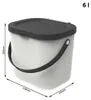 Rotho Mülltrennsystem 6L Albula - Biomülleimer 23,5 x 20,0 Produktbild-Vorschau 4