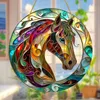Acryl-Pferde-Sonnenfänger, Buntglas-Effekt, Produktbild-Vorschau 3