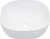 vidaXL Waschbecken 42,5 x 42,5 x 14,5 cm Keramik Weiß Produktbild-Vorschau 1