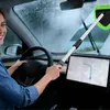 Balai télescopique pour nettoyer les vitres de voiture avec Voir les images du produit 2