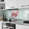 Küchenrückwand Spritzschutz Glas mit Motiv Kirschblüte Produktbild-Vorschau 2