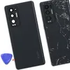 Clappio, náhradné zadné sklo pre Oppo Find X3 Neo, čierne Náhľad obrázku produktu 4