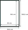 RAWWEST.BIS Alu Bilderrahmen 35x100 cm mit Plexi Rahmen für Produktbild-Vorschau 2