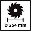 Scopri la potenza della Holzschneidemaschine TE-TS 254 T di Anteprima dell’immagine prodotto 13