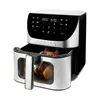 A Tesla AirCook Q70 XXL WiFi Pro digital air fryer with a transparent window showing food inside. Náhľad obrázku produktu