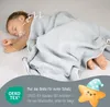 Babydecke - Musselin Fleecedecke (Baumwolle,Fleece) Produktbild-Vorschau 5