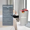 Großer 90L Wäschesammler mit Aluminiumgriffen – stabiler & Produktbild-Vorschau 5