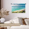 MuchoWow® Wandteppich Wandbehang Strand - Meer - Boot - Produktbild-Vorschau 2