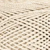 Makramee Garn 2mm, 200m Baumwolle, Warmes Beige, Ideal für Produktbild-Vorschau 2