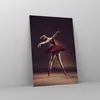 Bilder auf glas - Einteilig - Ballerina Rot Kleid - Produktbild-Vorschau 4