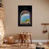 MuchoWow® Poster Blick auf das Meer durch ein Steinfenster Produktbild-Vorschau 6