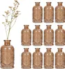 Vasi in vetro Relaxdays, set da 12, vasi decorativi, design Anteprima dell’immagine prodotto 1