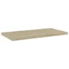 Półki Na Książki, 4 Szt., Kolor Dąb Sonoma, 40X20X1,5 Cm Podgląd zdjęcia produktu 1