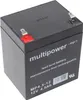 Multipower MP4.5-12 Blei Akku 12 Volt mit 4,8mm Faston Produktbild-Vorschau 2